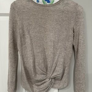 C by Bloomingdales Cashmere Sweater Size Small Color Oatmeal